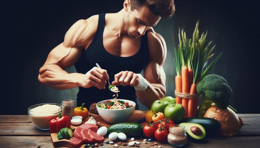 foto vaizduojanti tvirta kuna paremta sportu mityba